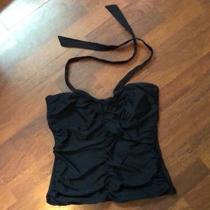 Tankini bathing suit top “Island Escape”. size 12